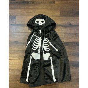 Halloween Skeleton Cape Costume